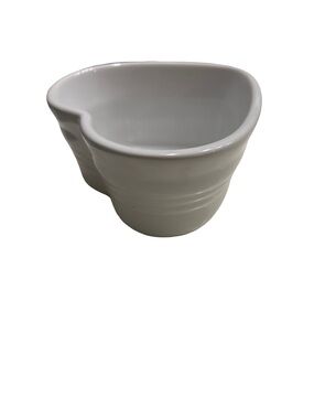 Le Creuset Ramekin D’Amour White Stoneware Heart 18-31